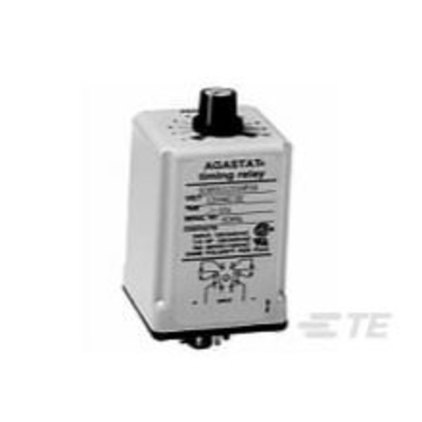 Te Connectivity On-Delay Relay, 2 Form C, Dpdt-Co, Momentary, 120Vdc (Coil), 3000Mw (Coil), 10A (Contact), 28Vdc 3-1437468-3